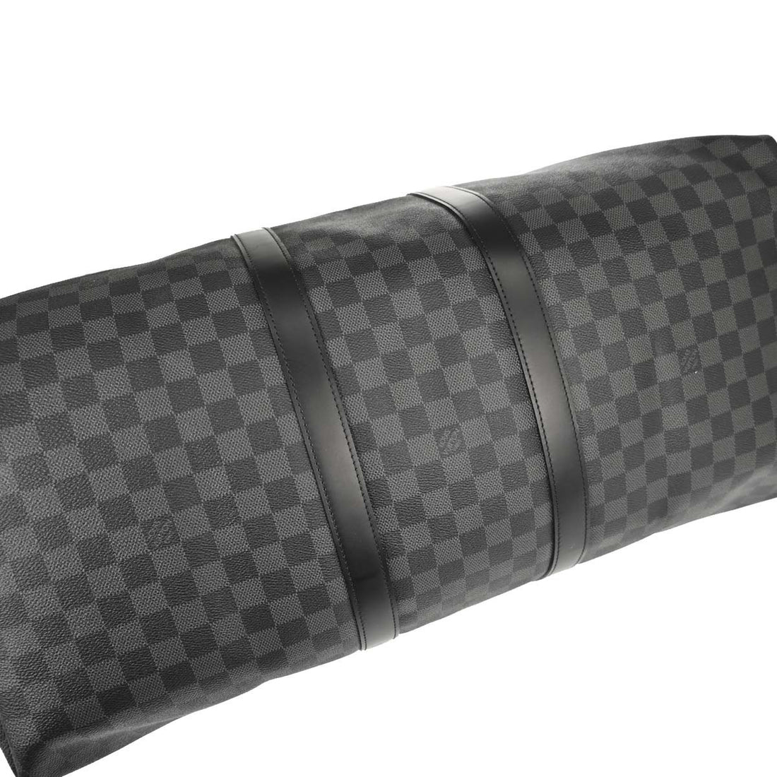 Borsa Louis Vuitton Keepall Bandouliere 55 Vintage in Tela Damier Graphite