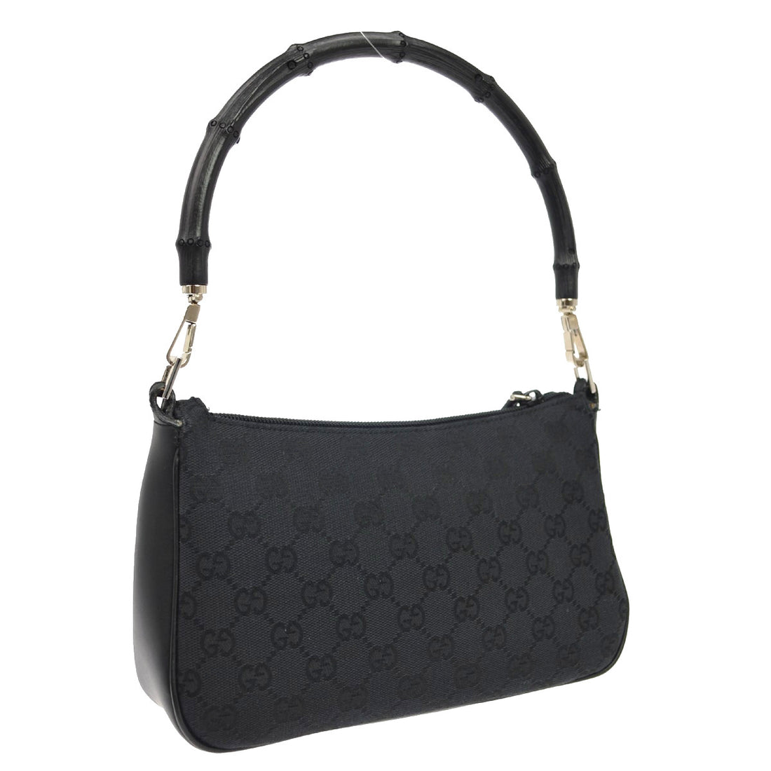 Borsa Gucci Bamboo Vintage in Pelle Nera