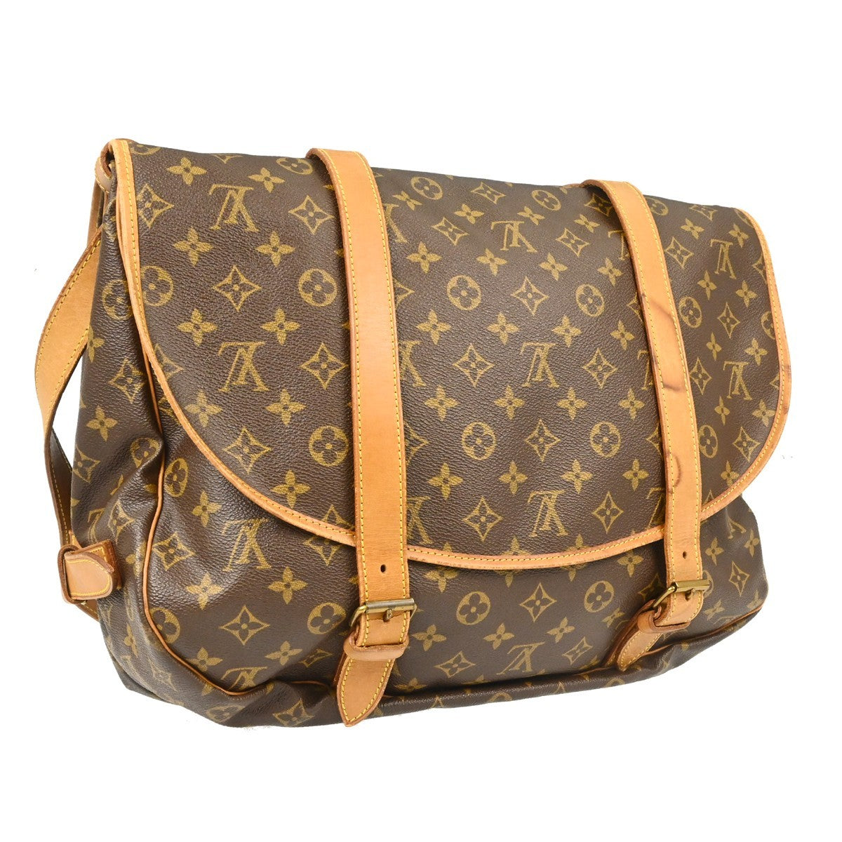 Louis Vuitton Monogram Saumur 43 Messenger Bag
