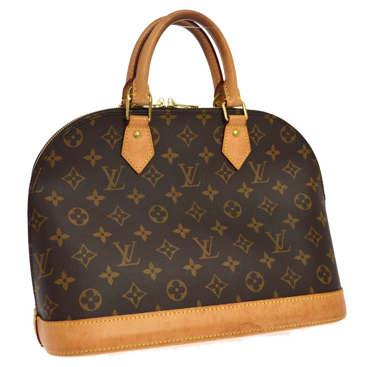 Louis Vuitton Alma Handbag Monogram Vintage