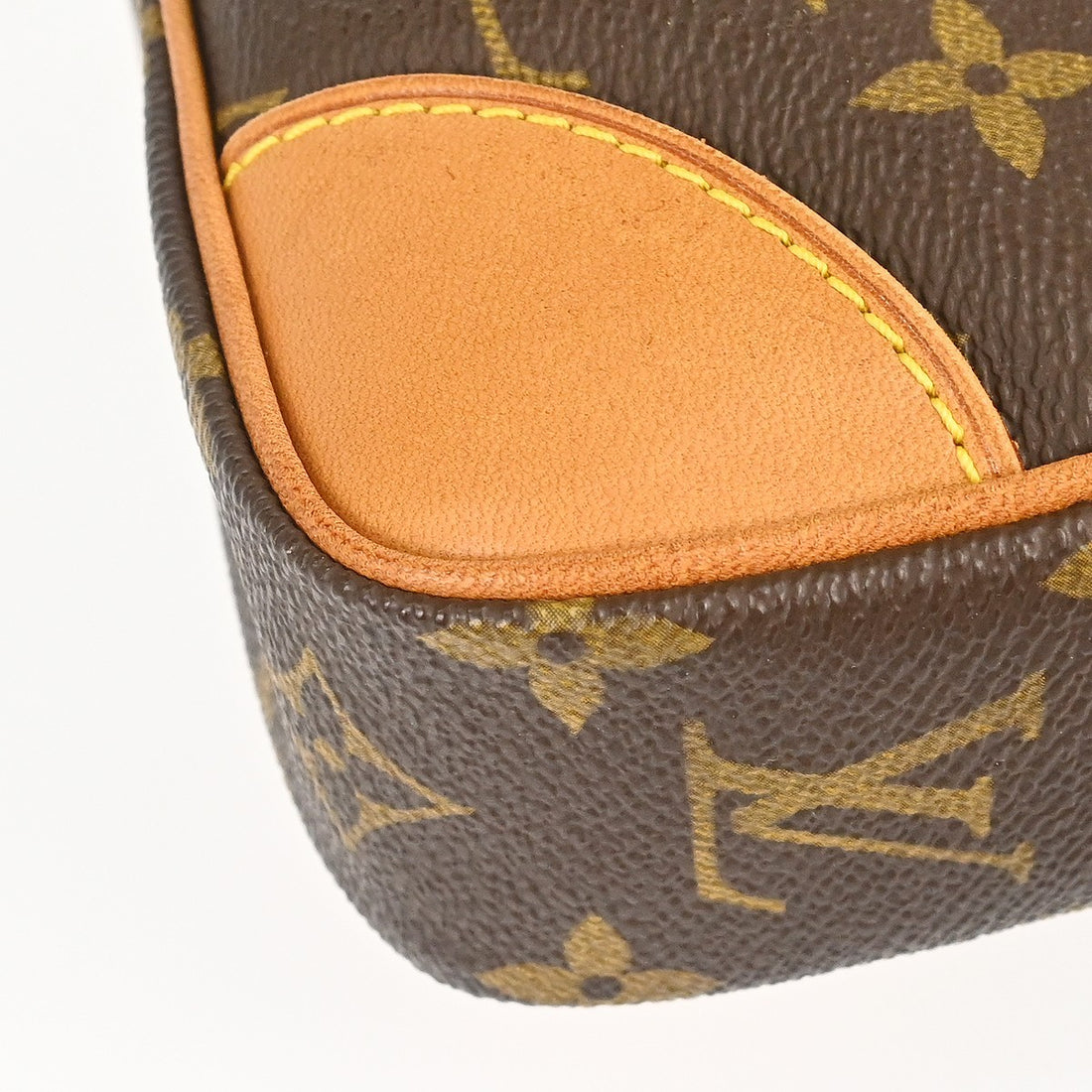Pochette Louis Vuitton Marly Dragonne GM Vintage in Tela Monogram