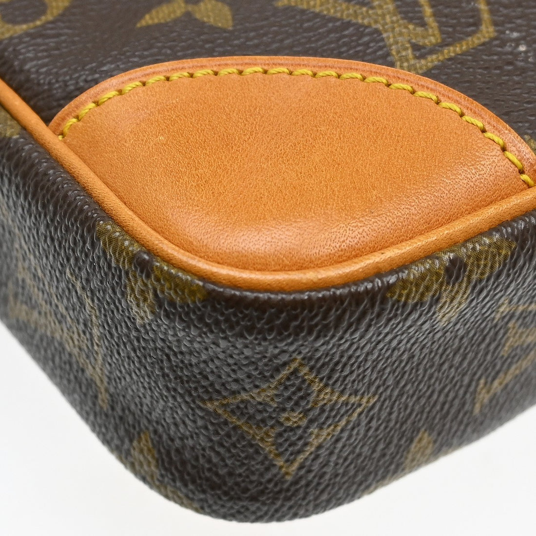 Pochette Louis Vuitton Marly Dragonne GM Vintage in Tela Monogram