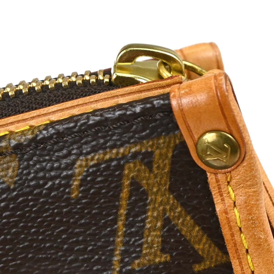 Borsa Louis Vuitton Popincourt Haut Vintage in Tela Monogram