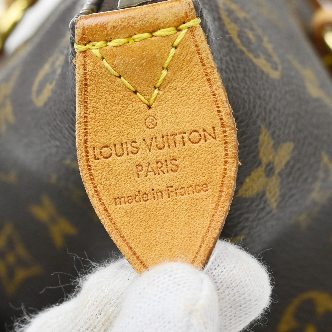 Borsa Louis Vuitton Monogram Totally MM Shoulder Bag Vintage in Monogram Canvas, Leather Marrone