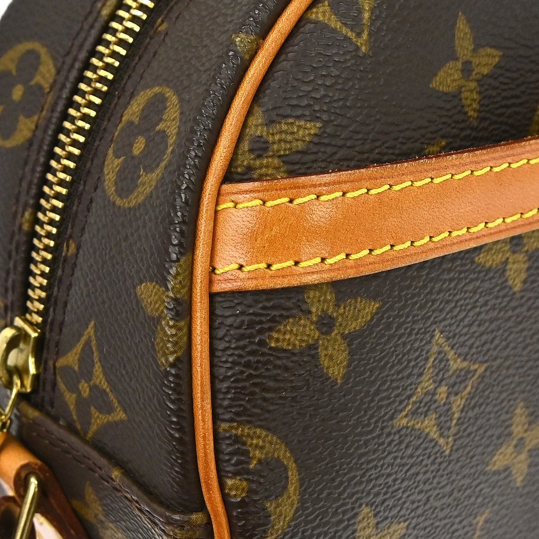 Borsa Louis Vuitton Monogram Blois Crossbody Bag Vintage in Monogram Canvas, Leather Marrone