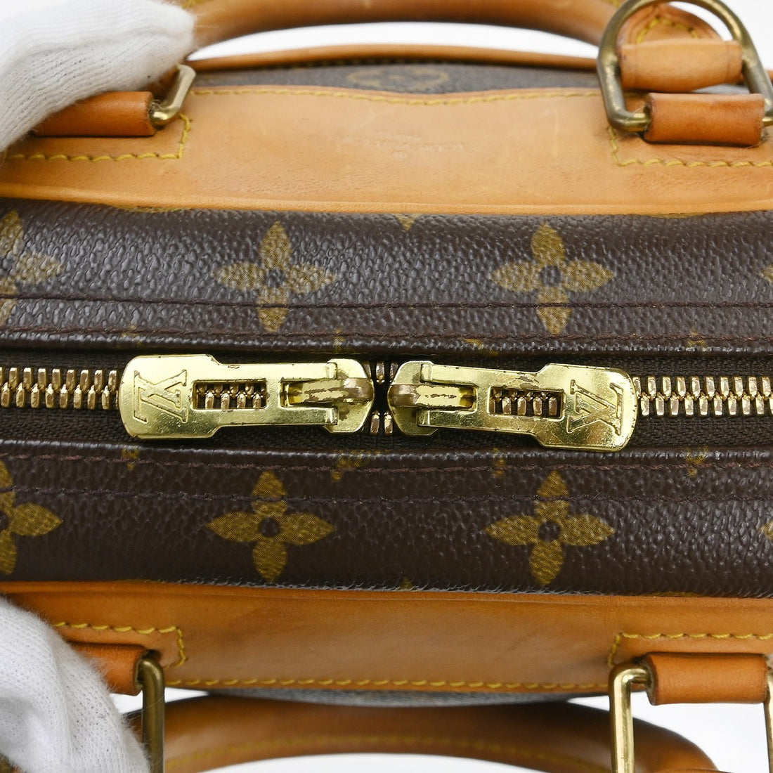 Borsa Louis Vuitton Trouville Vintage in Tela Monogram
