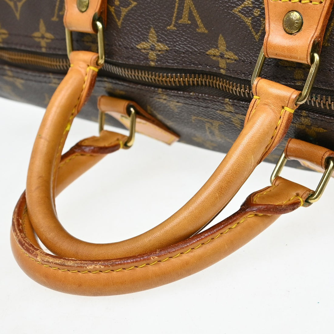Borsa Louis Vuitton Speedy 40 Vintage in Tela Monogram e Pelle Marrone — Rif. VI462