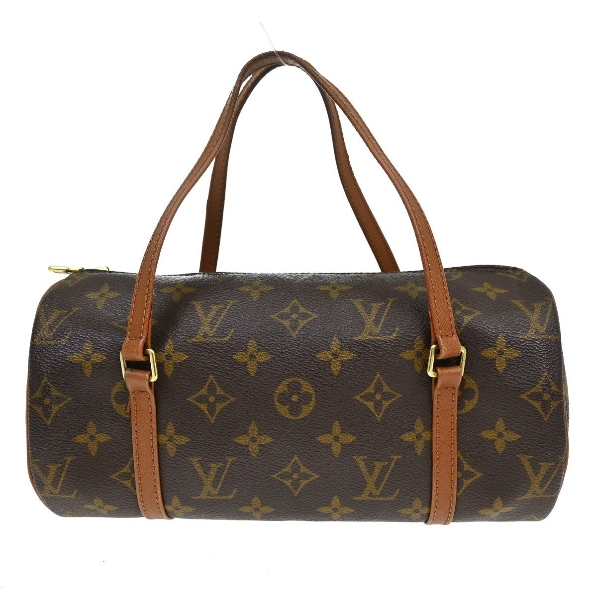 Borsa Louis Vuitton Papillon 26 Handbag Monogram Vintage in Monogram Canvas Marrone