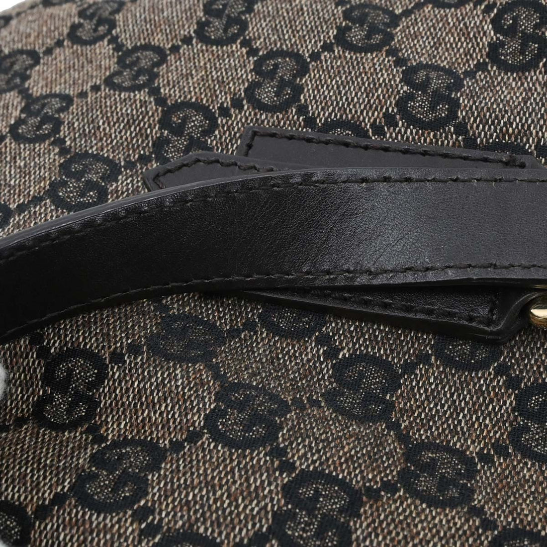 Borsa Gucci GG Tote Vintage in Tela Marrone