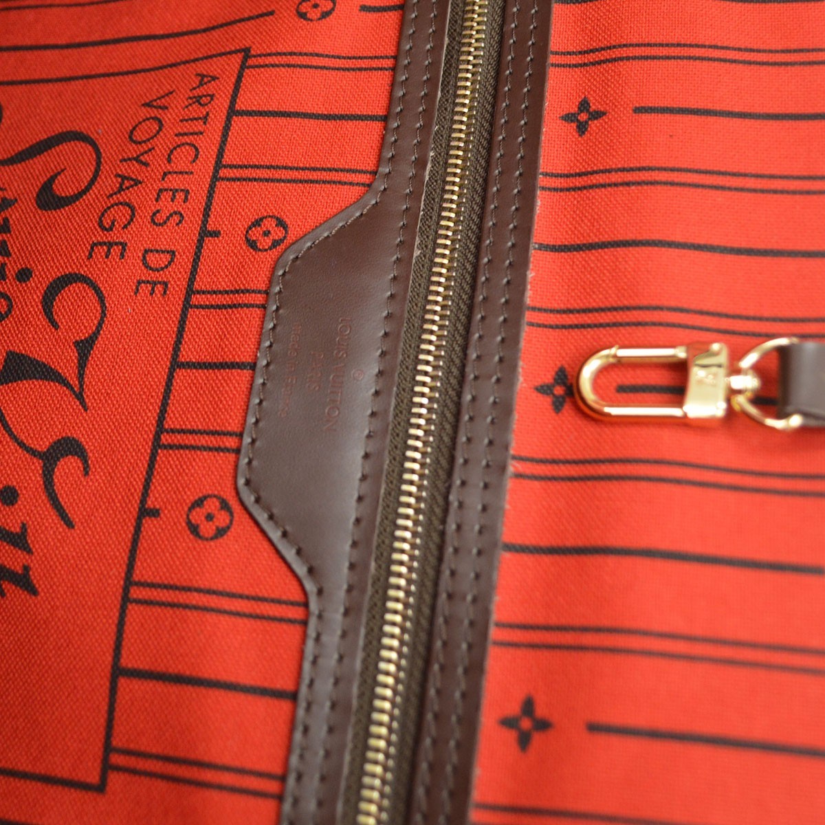Louis Vuitton Damier Neverfull GM Tote Bag