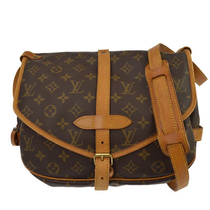 Louis Vuitton Monogram Saumur 30 Messenger Bag Vintage