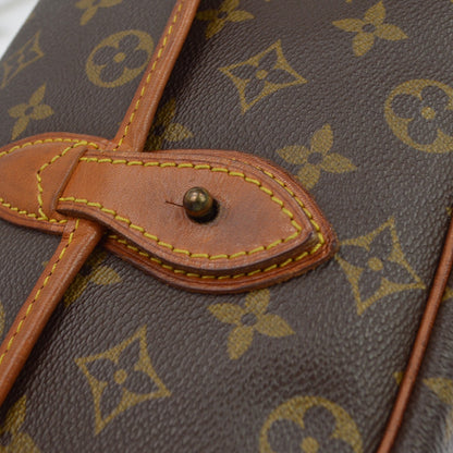 Louis Vuitton Monogram Gibeciere PM Shoulder Bag