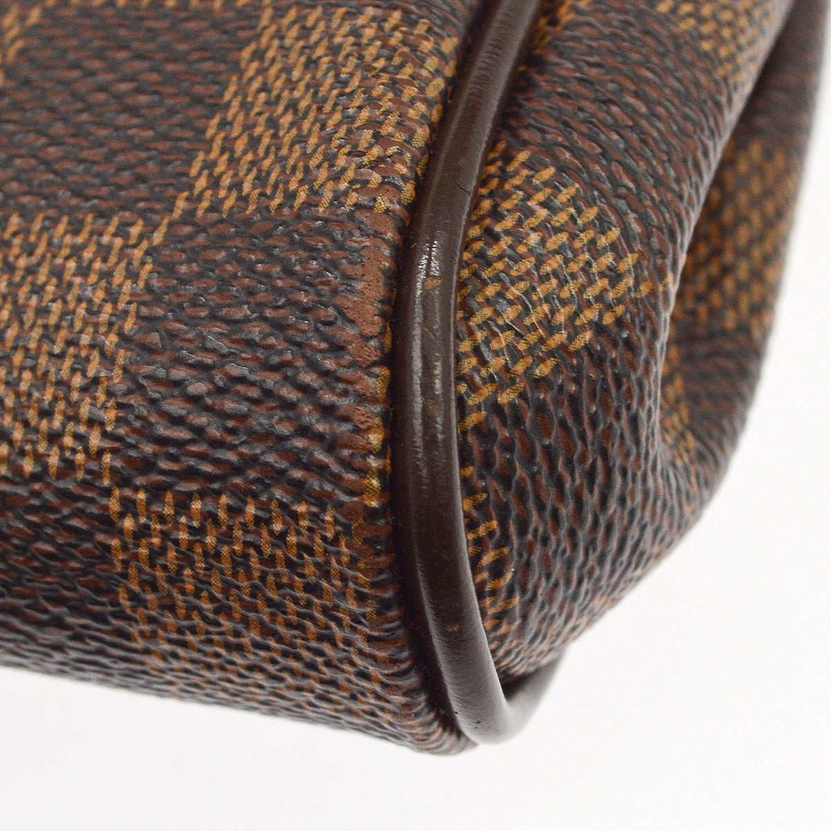 Louis Vuitton Damier Eva 2way Chain Handbag Vintage