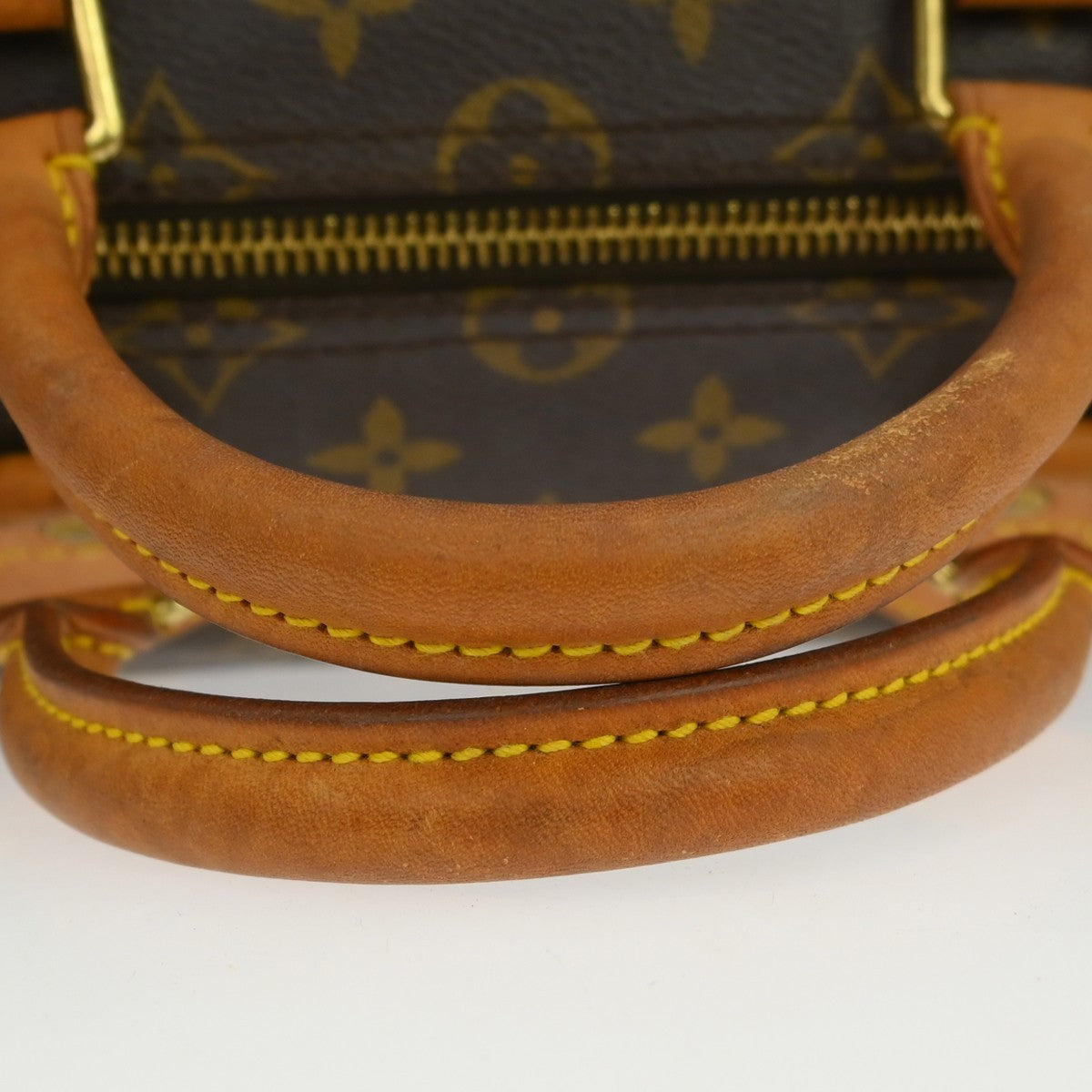 Borsa Louis Vuitton Speedy 35 Vintage in Tela Monogram Marrone