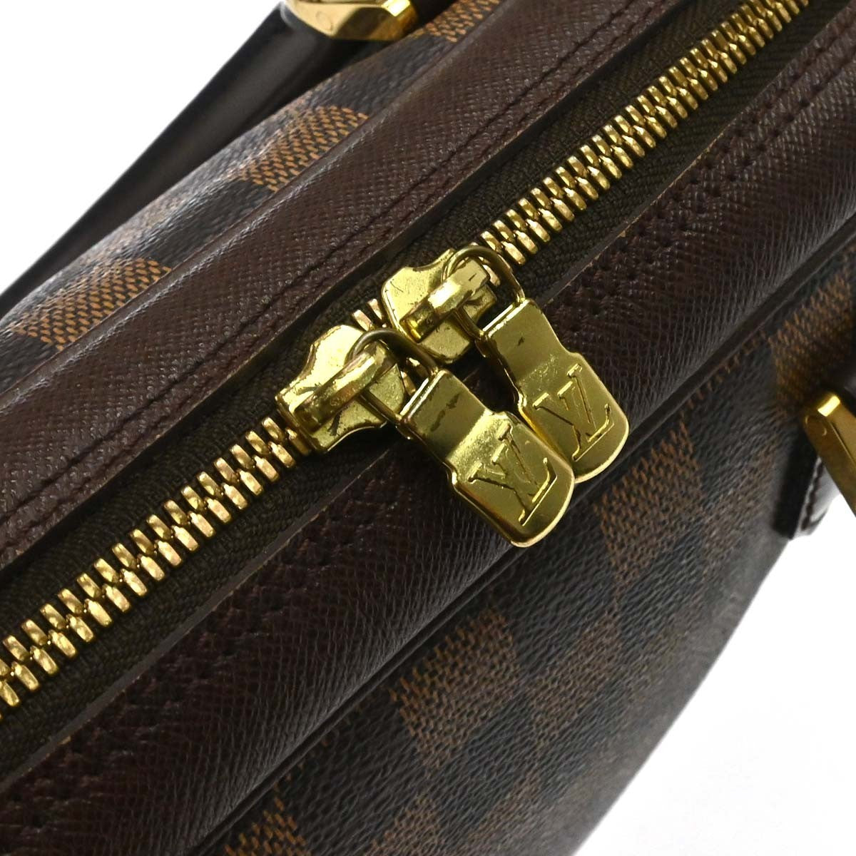 Borsa Louis Vuitton Brera Vintage in Tela Damier Marrone