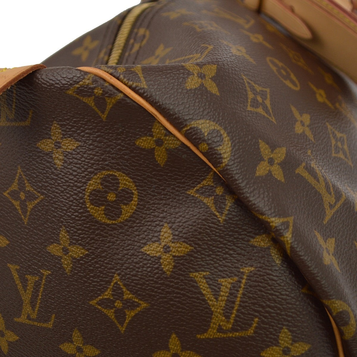Louis Vuitton Keepall 55 Travel Handbag Monogram