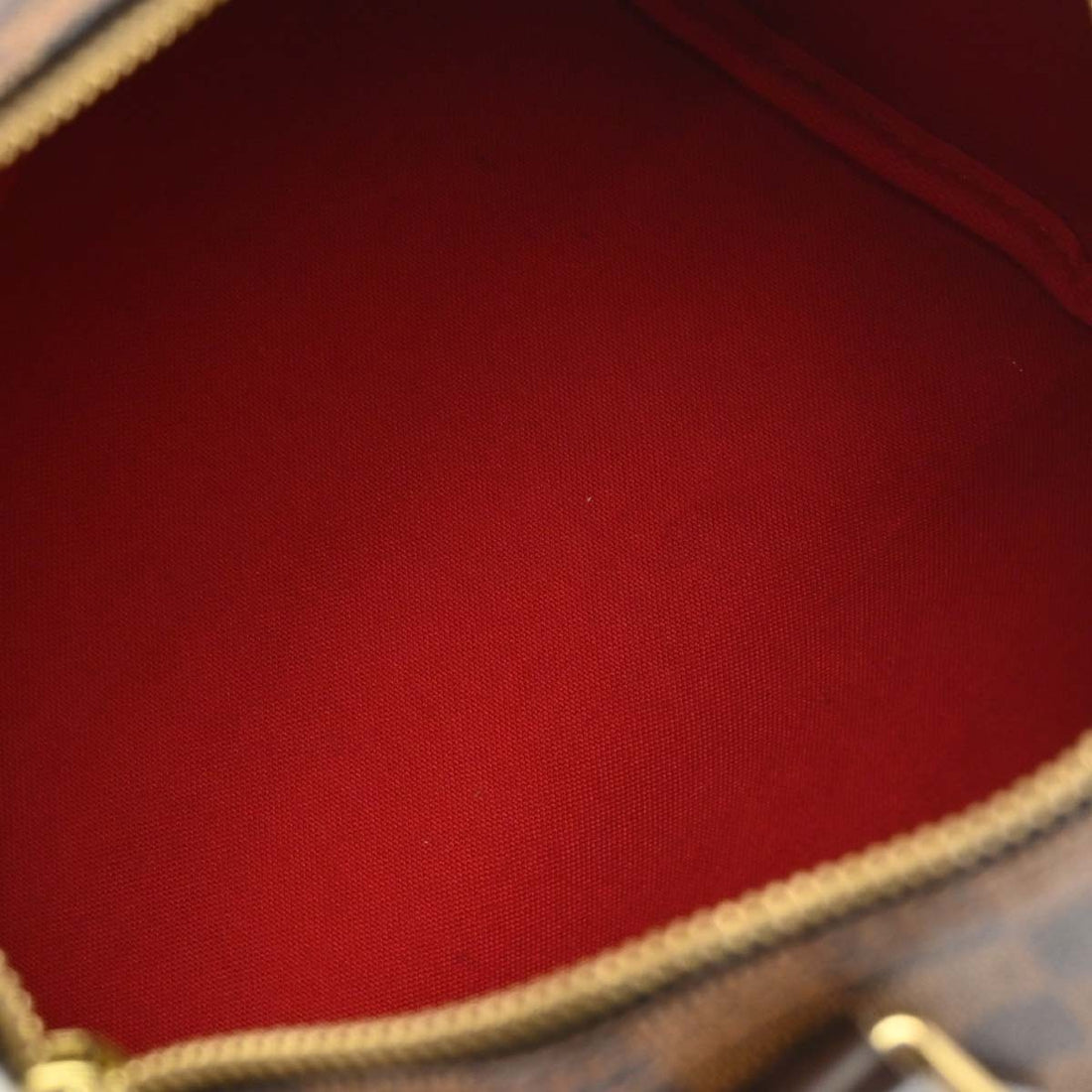 Louis Vuitton Damier Ebene Speedy 25 Handbag Vintage