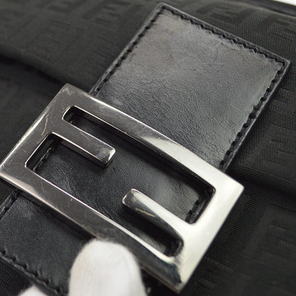 Fendi Black Zucchino Shoulder Bag