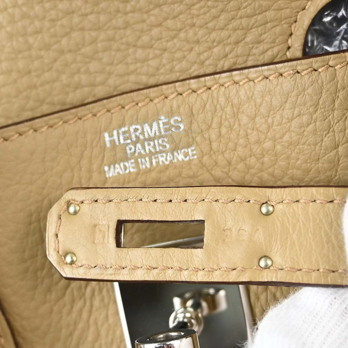 Borsa Hermès Birkin 35 Vintage in Pelle Togo Biscotto