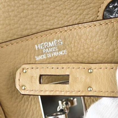 Borsa Hermès Birkin 35 Vintage in Pelle Togo Biscotto