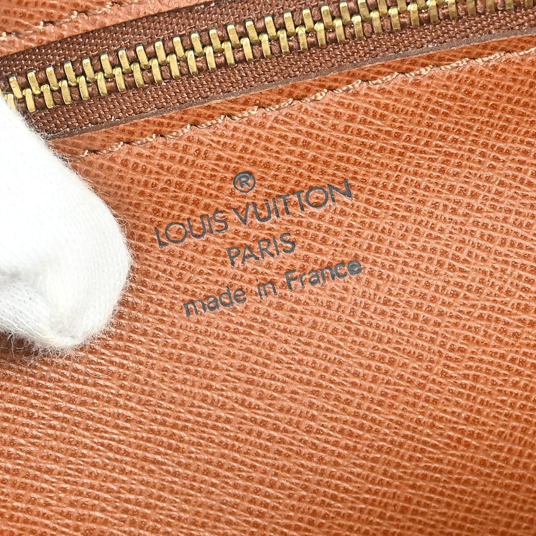 Pochette Louis Vuitton Marly Dragonne GM Vintage in Tela Monogram