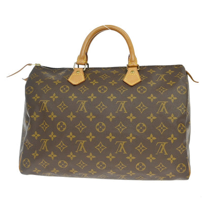 Louis Vuitton Speedy 35 Handbag Purse Monogram Classica