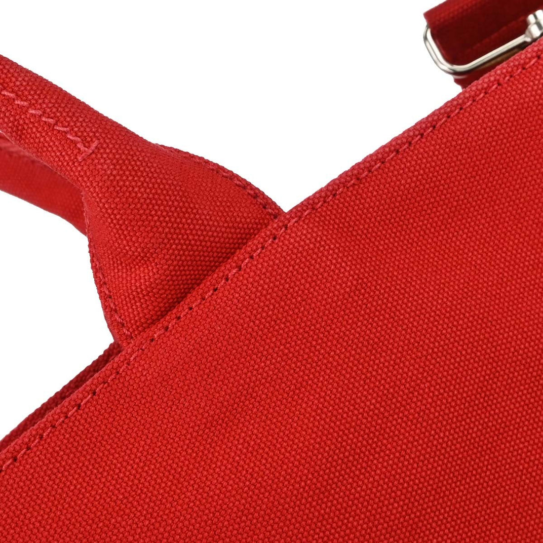 Borsa Prada Canapa 2way Vintage in Tela Rossa