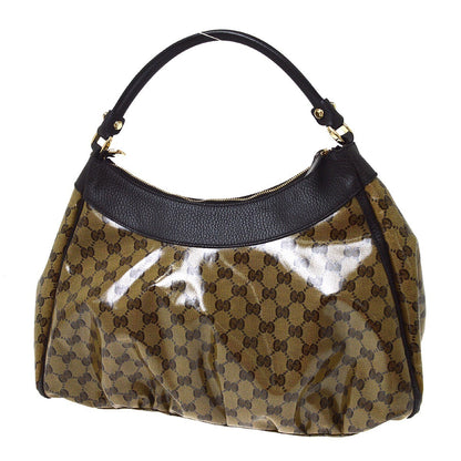 Gucci Beige PVC GG Abbey Line Hand Bag