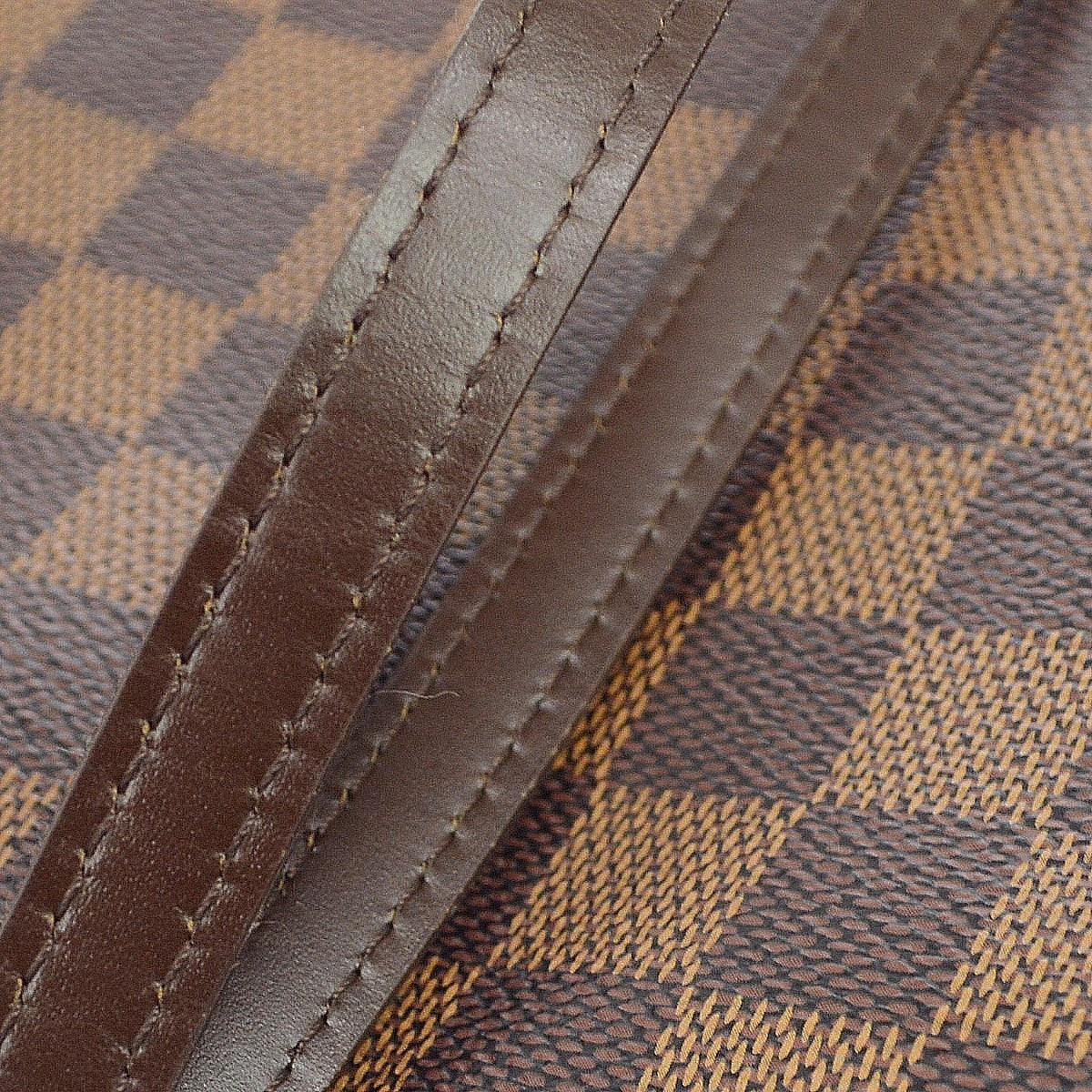 Louis Vuitton Damier Eva 2way Chain Handbag