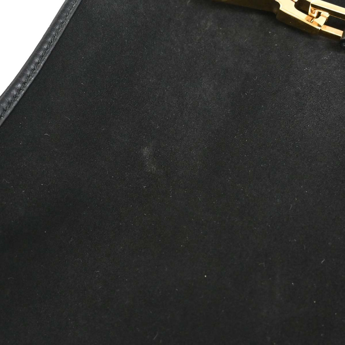 Borsa Gucci Bamboo Hobo Vintage in Camoscio Nero