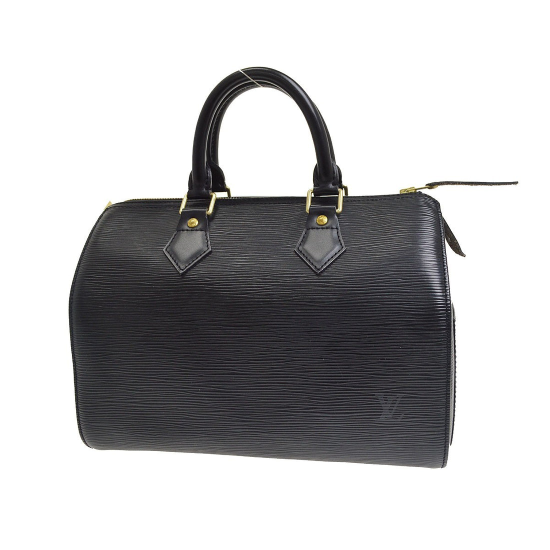Louis Vuitton Black Speedy 25 Handbag Epi Vintage