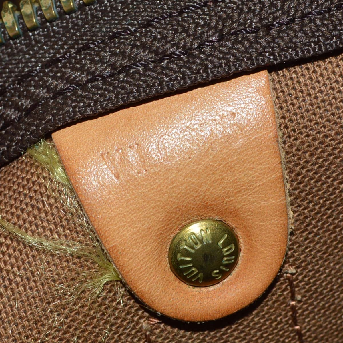 Borsa Louis Vuitton Keepall Bandoulière 60 Vintage in Tela Monogram Marrone