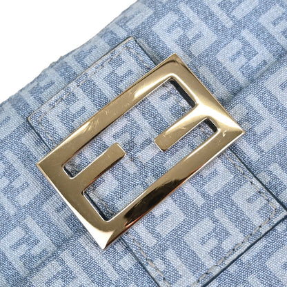 Borsa Fendi Zucchino Vintage in Tela Blu
