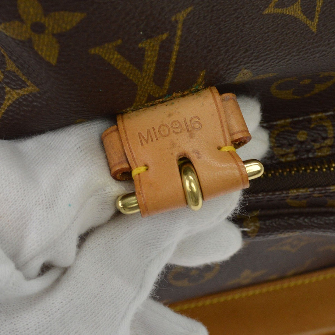 Zaino Louis Vuitton Montsouris GM Vintage in Tela Monogram
