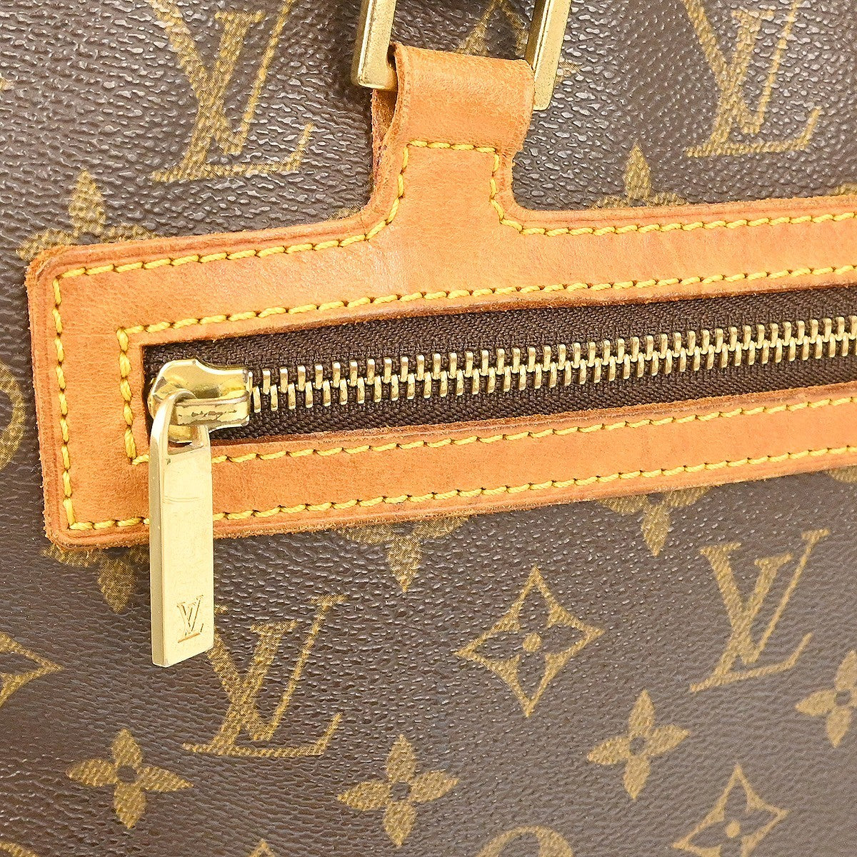 Louis Vuitton Cite GM Shoulder Bag Monogram Canvas Vintage