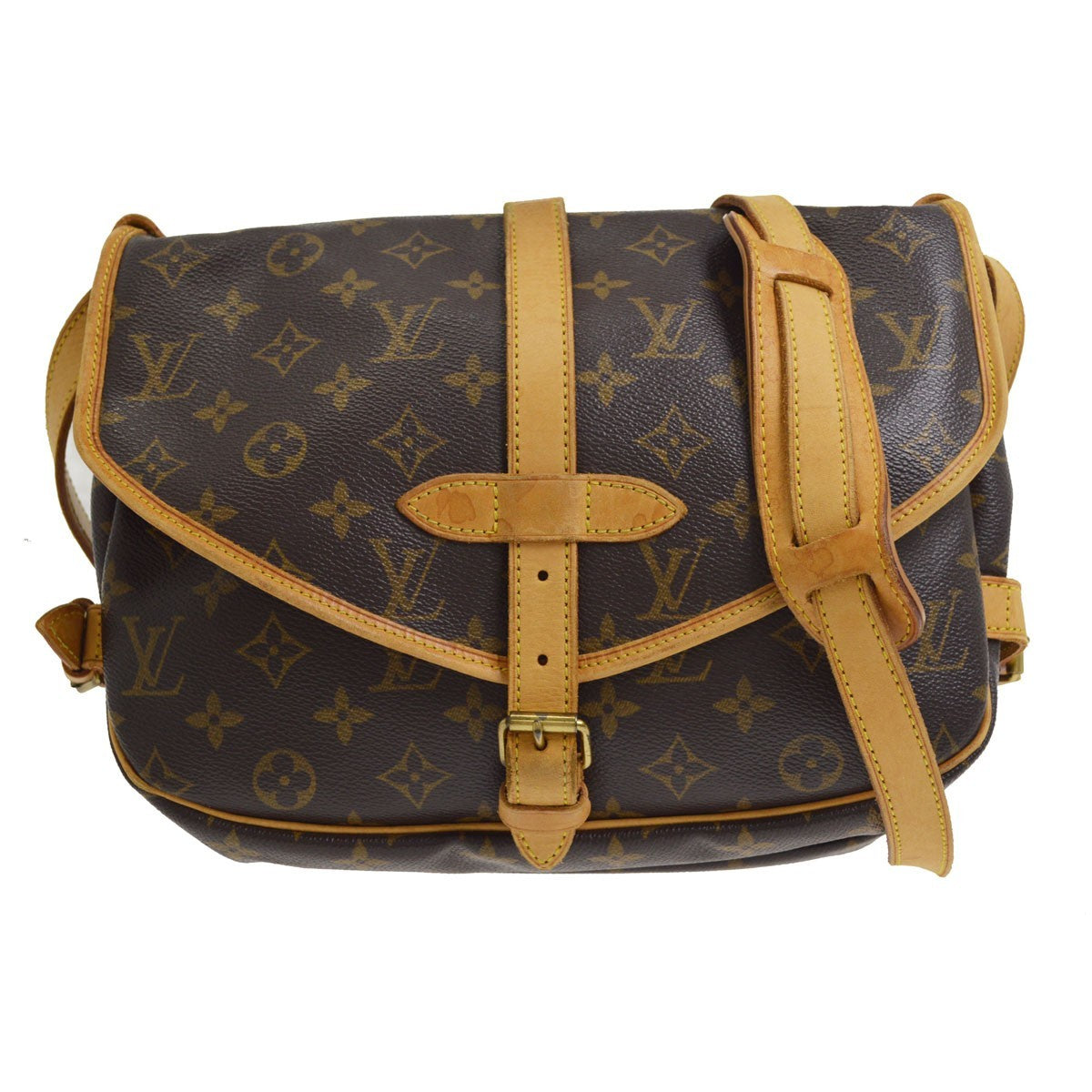 Louis Vuitton Saumur 30 Vintage Messenger in Tela Monogram