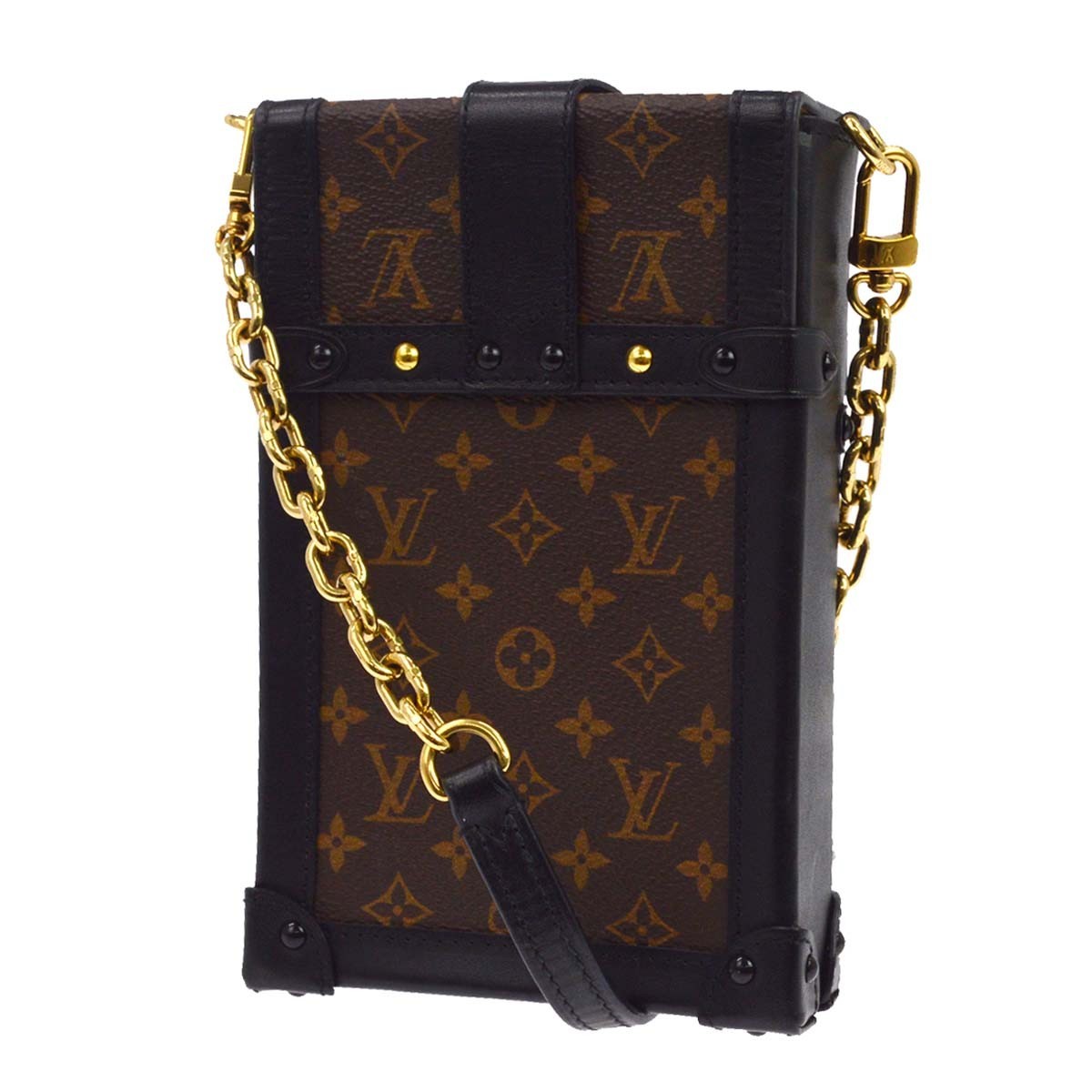 Louis Vuitton Monogram Pochette Trunk Shoulder Bag Vintage