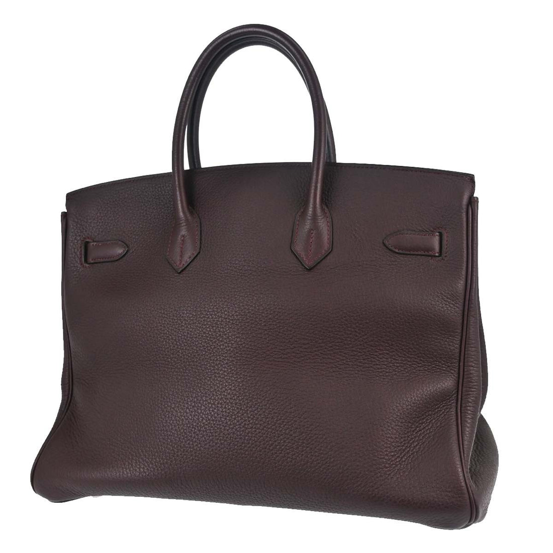 Borsa Hermès Birkin 35 Vintage in Pelle Togo Bordeaux
