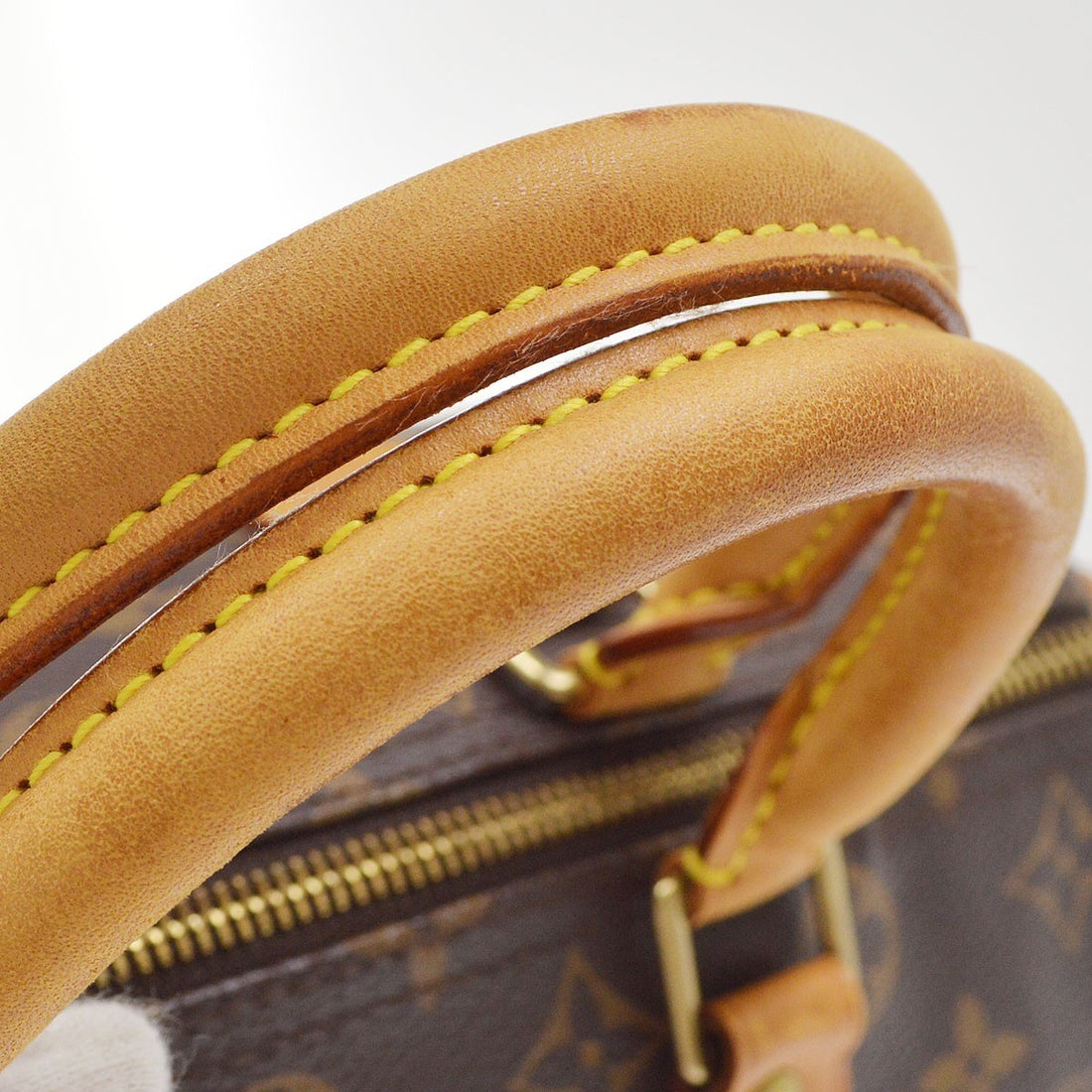 Borsa Louis Vuitton Speedy 30 Handbag Monogram Canvas Vintage in Monogram Canvas Marrone