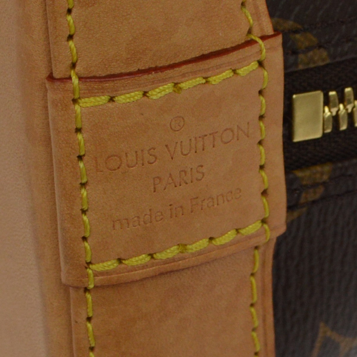 Louis Vuitton Alma Handbag Monogram Vintage