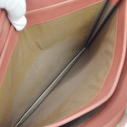 Bottega Veneta Intrecciato Briefcase Vintage in Pelle Argilla