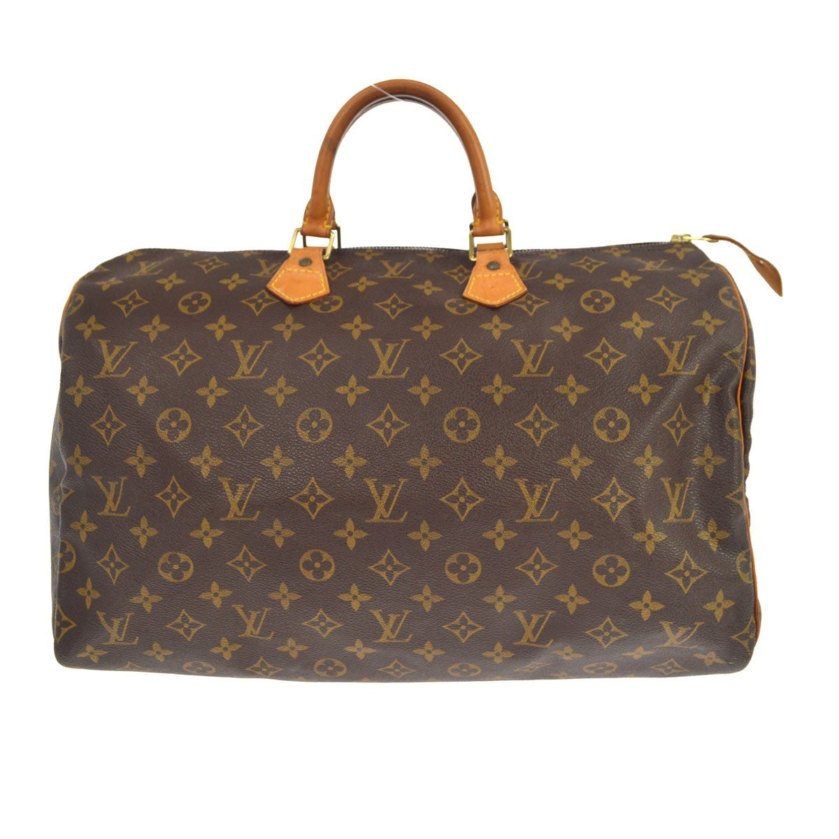 Borsa Louis Vuitton Speedy 40 Vintage in Tela Monogram e Pelle Marrone — Rif. VI438