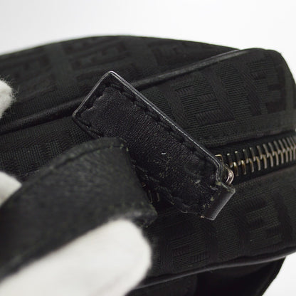 Fendi Black Zucchino Shoulder Bag