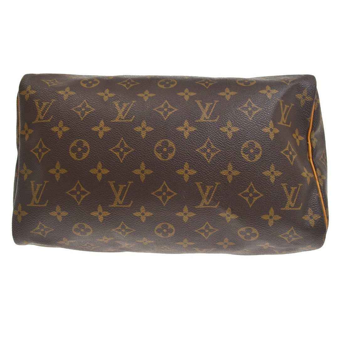 Borsa Louis Vuitton Speedy 30 Handbag Monogram Canvas Vintage in Monogram Canvas Marrone