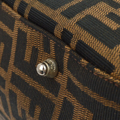 Fendi Zucca Tote Vintage in Tela Marrone