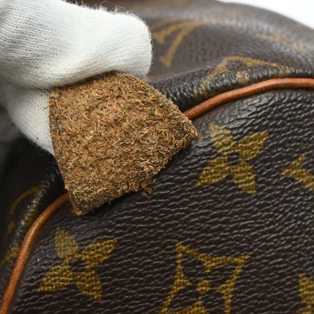 Borsa Louis Vuitton Speedy 40 Vintage in Tela Monogram e Pelle Marrone — Rif. VI454