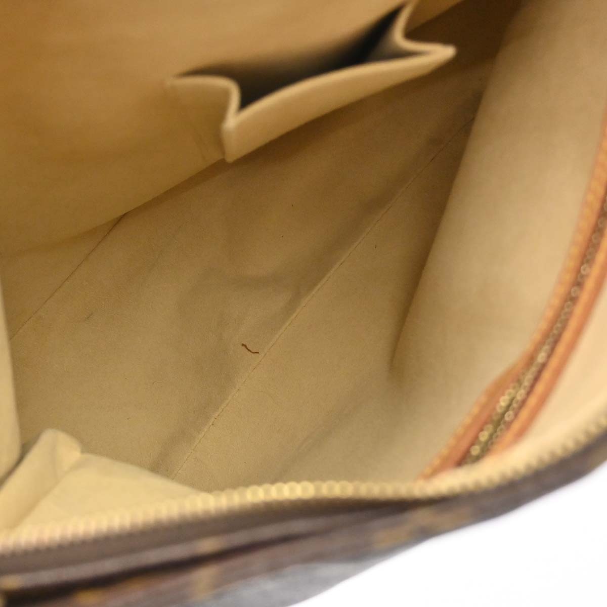 Borsa Louis Vuitton Looping GM Vintage in Tela Monogram Marrone