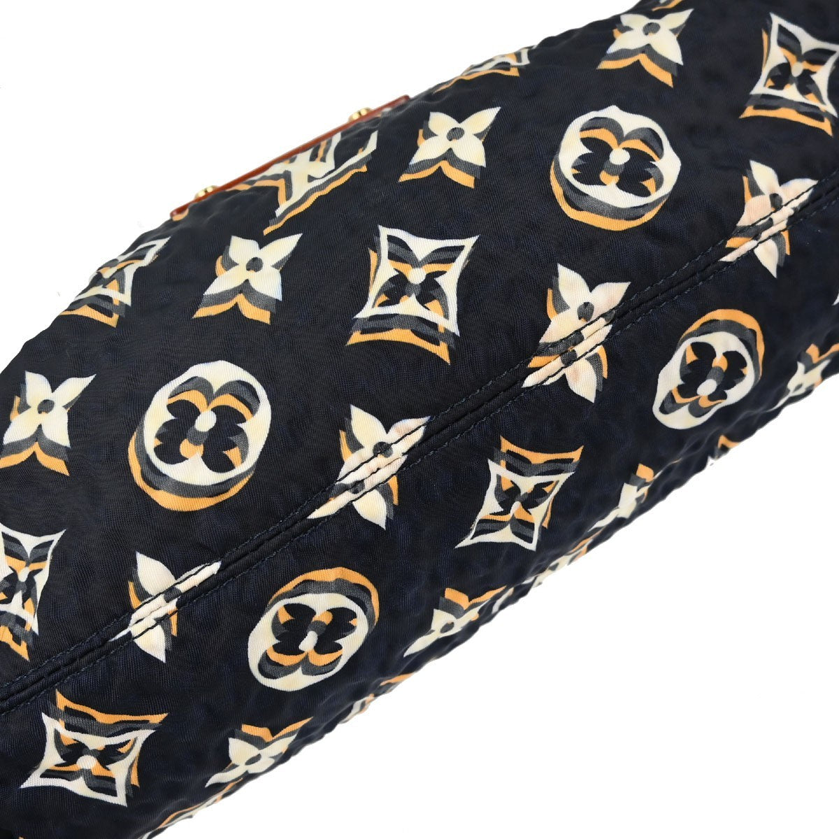 Louis Vuitton Navy Cruise Bulles PM Handbag Vintage