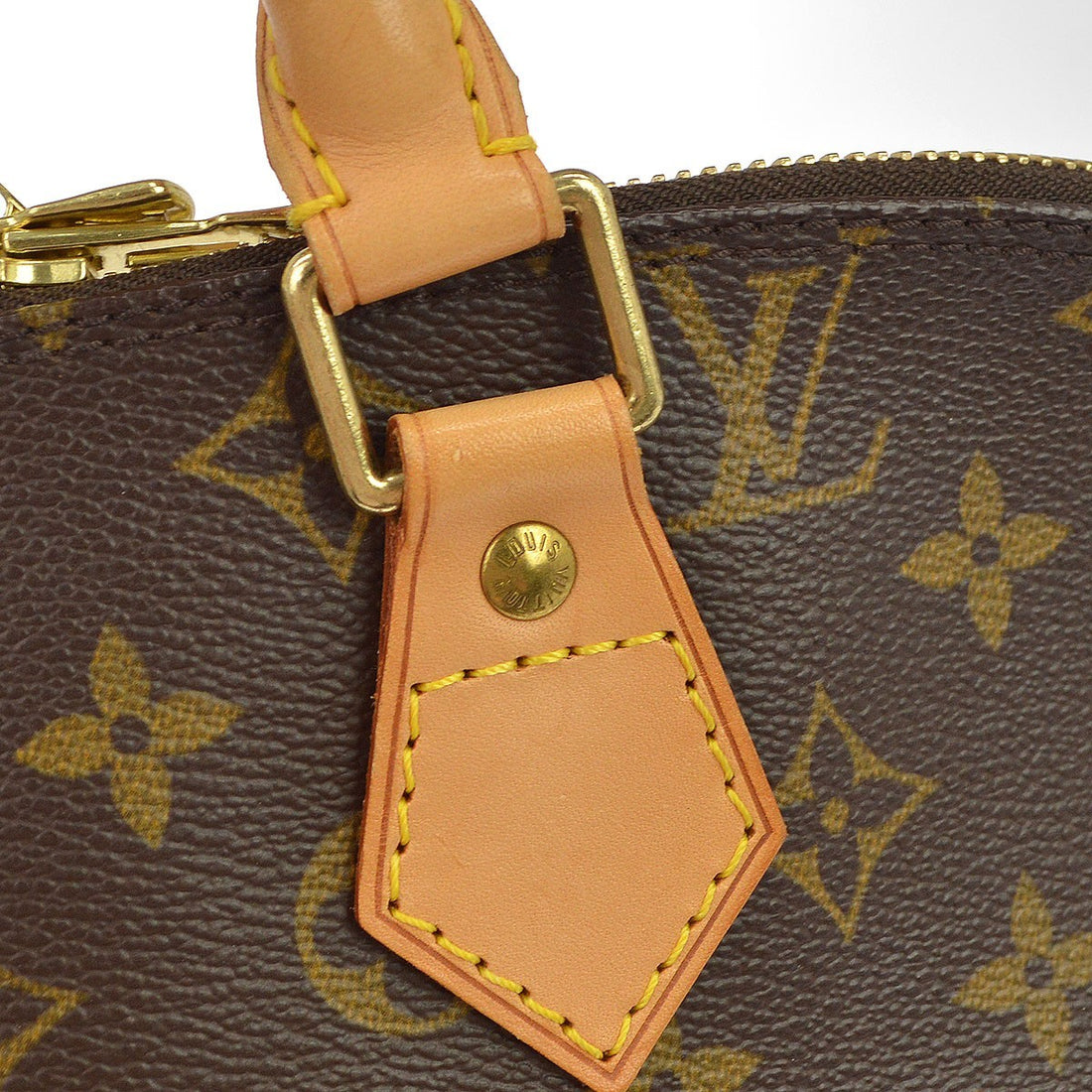 Borsa Louis Vuitton Alma Vintage in Tela Monogram Marrone — Rif. VI447