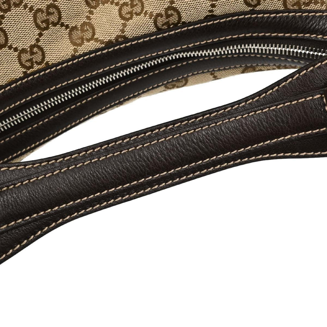 Borsa Gucci Hobo GG 2 Vie Vintage in Tela Beige